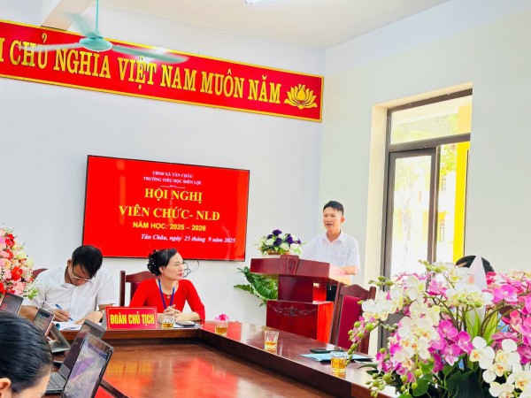 Hội nghị Viên chức - Người lao động năm học 2025-2026